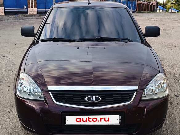 2012 Lada (ВАЗ) Priora I, пурпурный, 320000 рублей - вид 1