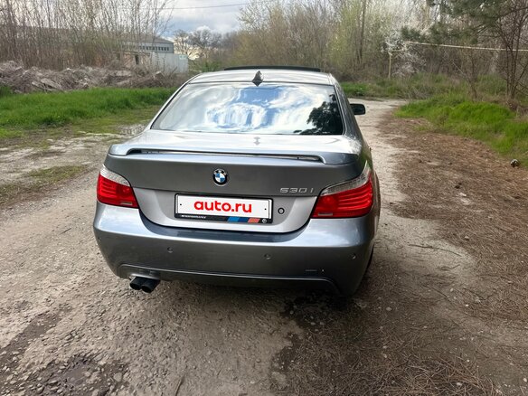 2003 BMW 5 серии 530i V (E60/E61), серый, 1150000 рублей - вид 5