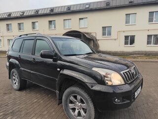2008 Toyota Land Cruiser Prado 4-speed 120 Series Рестайлинг, чёрный, 2000000 рублей, вид 3