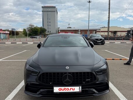 2022 Mercedes-Benz AMG GT 4-Door Coupe 43 I, чёрный, 8590000 рублей, вид 3