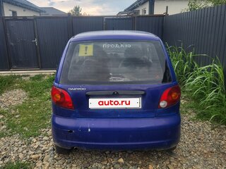 2004 Daewoo Matiz I Рестайлинг, синий, 95000 рублей, вид 2
