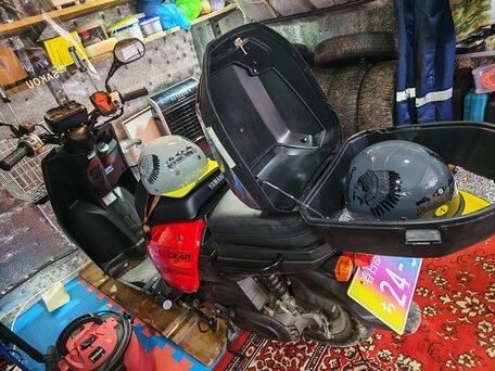 2018 Yamaha Gear, красный, 180000 рублей, вид 4