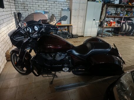 2013 Victory Cross Country, коричневый, 900000 рублей, вид 5