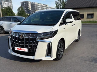 2019 Toyota Alphard III Рестайлинг, белый, 4750000 рублей, вид 2