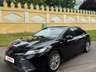 2018 Toyota Camry VIII (XV70), чёрный, 3750000 рублей, вид 5