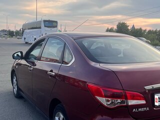 2014 Nissan Almera III (G15), красный, 599000 рублей, вид 4