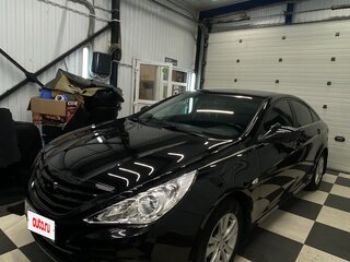 2011 Hyundai Sonata VI (YF), чёрный, 970000 рублей, вид 2