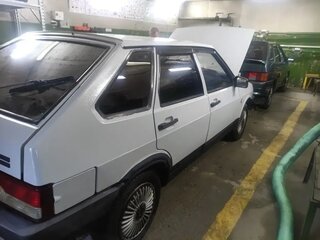 1995 Lada (ВАЗ) 2109, белый, 120000 рублей, вид 4