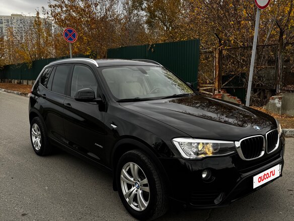 2014 BMW X3 20i xDrive II (F25) Рестайлинг, чёрный, 2800000 рублей - вид 1