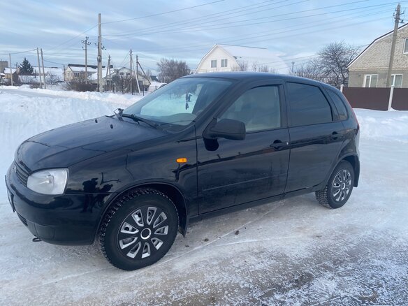 2010 Lada (ВАЗ) Kalina I, чёрный, 250000 рублей - вид 2