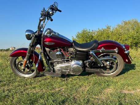 2012 Harley-Davidson Dyna Switchback, красный, 730000 рублей, вид 5