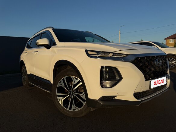 2018 Hyundai Santa Fe IV, белый - вид 6