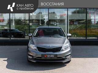 2017 Kia Rio III Рестайлинг, серый, 1070854 рублей, вид 2