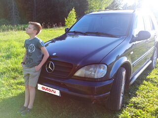 1999 Mercedes-Benz M-Класс 320 I (W163), синий, 630000 рублей, вид 5