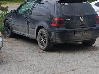 1998 Volkswagen Golf IV, чёрный, 200000 рублей, вид 3