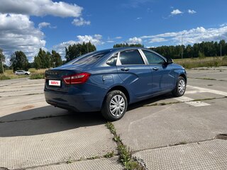 2016 Lada (ВАЗ) Vesta I, синий, 620000 рублей, вид 4
