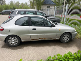 1998 Daewoo Lanos, серебристый, 95000 рублей, вид 2