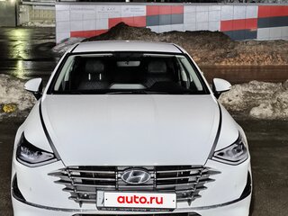 2020 Hyundai Sonata VIII (DN8), белый, 2000000 рублей, вид 1