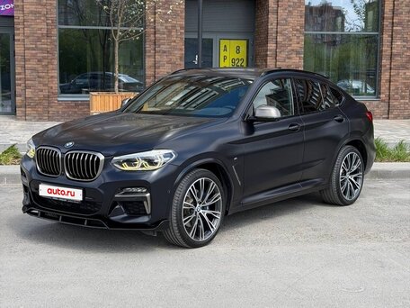 2020 BMW X4 M40i II (G02), чёрный, 5650000 рублей, вид 2