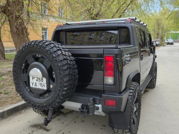 2008 Hummer H2 I Рестайлинг, чёрный, 5700000 рублей - вид 5