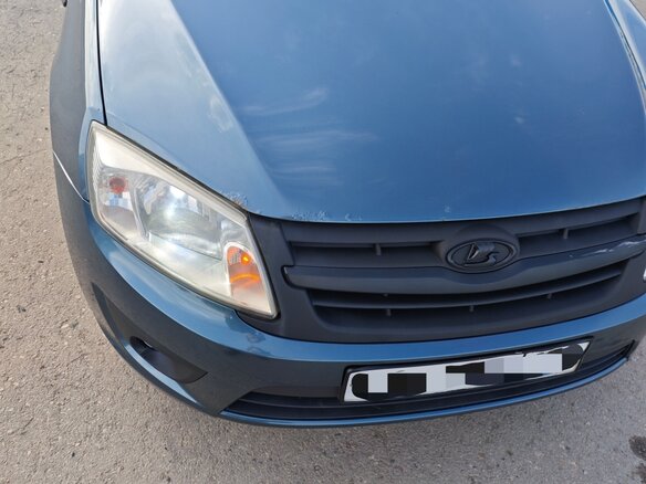 2015 Lada (ВАЗ) Granta I, синий, 300000 рублей - вид 2