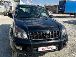 2008 Toyota Land Cruiser Prado 5-speed 120 Series Рестайлинг, чёрный, 2275000 рублей, вид 1