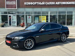 2016 BMW 5 серии 520i VI (F10/F11/F07) Рестайлинг, чёрный, 1895000 рублей, вид 1