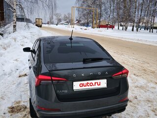 2021 Skoda Rapid II, серый, 1700000 рублей, вид 5
