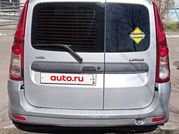 2014 Lada (ВАЗ) Largus I, серый - вид 7