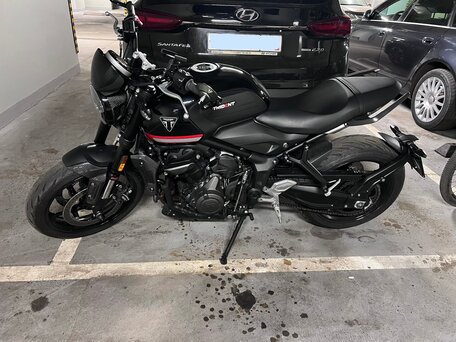 2021 Triumph Trident 660, чёрный, 880000 рублей, вид 1