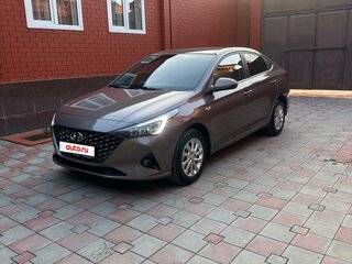 2021 Hyundai Solaris II Рестайлинг, коричневый, 1590000 рублей, вид 5