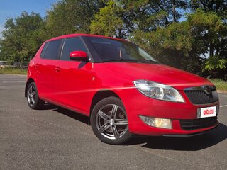 2012 Skoda Fabia II Рестайлинг, красный, 600000 рублей, вид 2