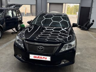 2014 Toyota Camry VII (XV50), чёрный, 1690000 рублей, вид 2