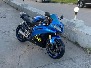 2008 Yamaha YZF-R6, синий, 599000 рублей, вид 5