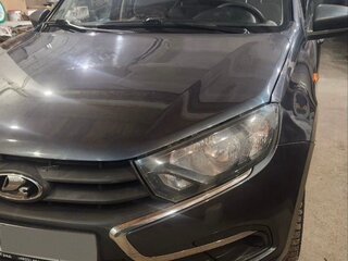 2018 Lada (ВАЗ) Granta I Рестайлинг, серый, 570000 рублей, вид 3