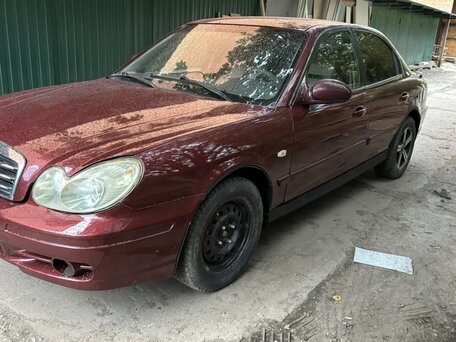 2006 Hyundai Sonata ТагАЗ IV (EF) Рестайлинг, красный, 370000 рублей, вид 1