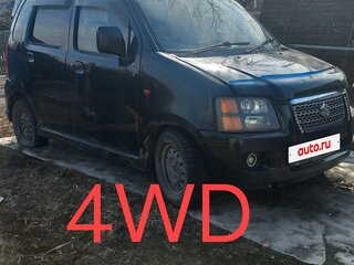 2001 Suzuki Wagon R Solio II, чёрный, 250000 рублей, вид 3