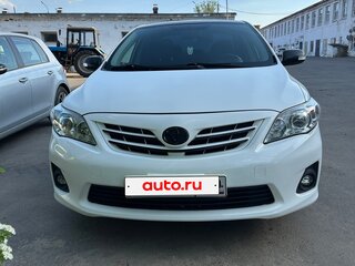 2012 Toyota Corolla X (E140, E150) Рестайлинг, белый, 1150000 рублей, вид 4