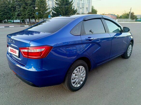 2021 Lada (ВАЗ) Vesta I, синий, 1129999 рублей - вид 22