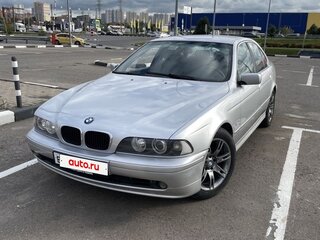 2000 BMW 5 серии 525i IV (E39) Рестайлинг, серебристый, 687000 рублей, вид 5