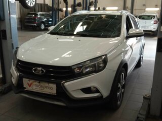 2018 Lada (ВАЗ) Vesta SW I, белый, 906000 рублей, вид 1