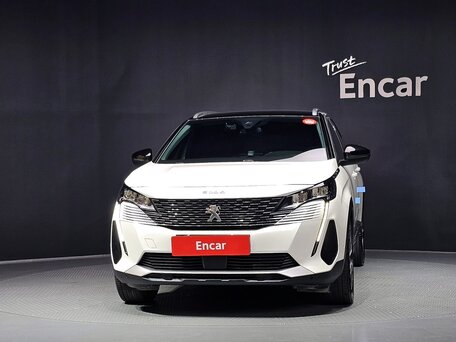 2022 Peugeot 5008 II Рестайлинг, белый, 1760000 рублей, вид 3