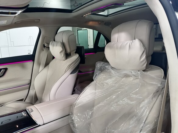 2024 Mercedes-Benz S-Класс 500 4MATIC VII (W223), чёрный - вид 12