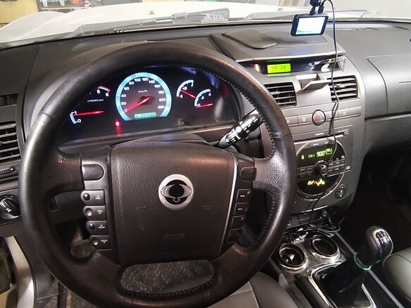 2011 SsangYong Rexton II, серебристый, 790000 рублей - вид 5