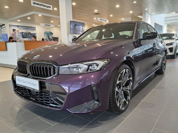 2025 BMW 3 серии Long 330Li VII (G2x) Рестайлинг 2, фиолетовый, 6300000 рублей