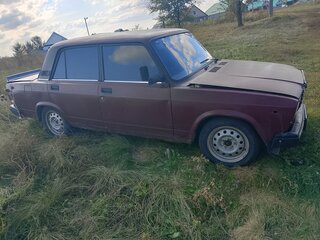 2004 Lada (ВАЗ) 2107, пурпурный, 60000 рублей, вид 4