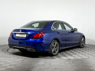 2020 Mercedes-Benz C-Класс 200 IV (W205) Рестайлинг, синий, 3135000 рублей, вид 5