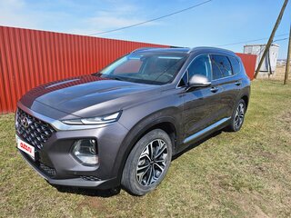 2018 Hyundai Santa Fe IV, серый, 3300000 рублей, вид 2