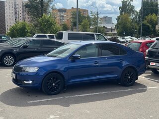 2017 Skoda Rapid I Рестайлинг, синий, 1600000 рублей, вид 5