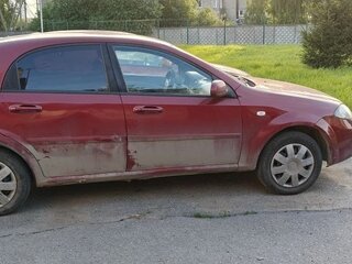 2008 Chevrolet Lacetti I, красный, 175000 рублей, вид 2